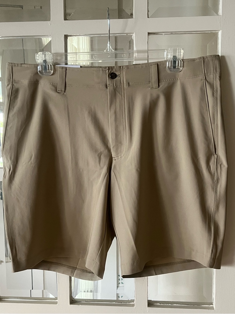 Callaway Men's Flat-Front Performance Golf Shorts - Khaki - Size 38